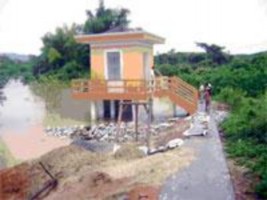 Hình 3 4 Mạng lưới trạm thủy văn tại sông Thương tỉnh Bắc Giang Hình 3 5 4