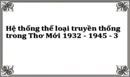 Hiện Tượng Thơ Mới 1932 - 1945 Trong Lịch Sử Thơ Ca Dân Tộc