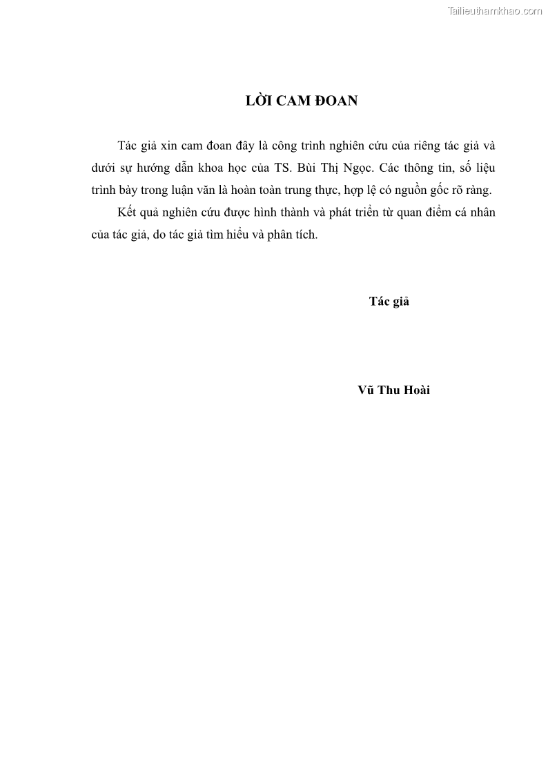 Luận văn thạc sĩ kế toán Phân tích báo cáo tài chính của Công ty Cổ phần Dược Enlie - 1 Trang 3