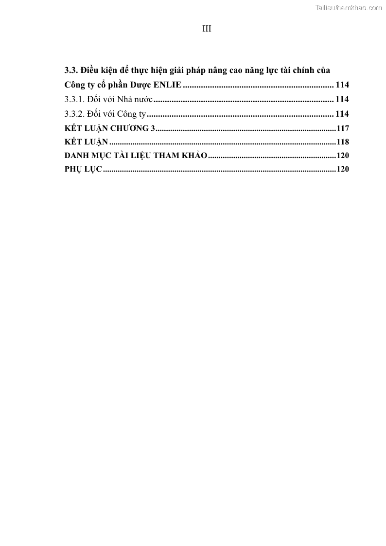 Luận văn thạc sĩ kế toán Phân tích báo cáo tài chính của Công ty Cổ phần Dược Enlie - 1 Trang 7
