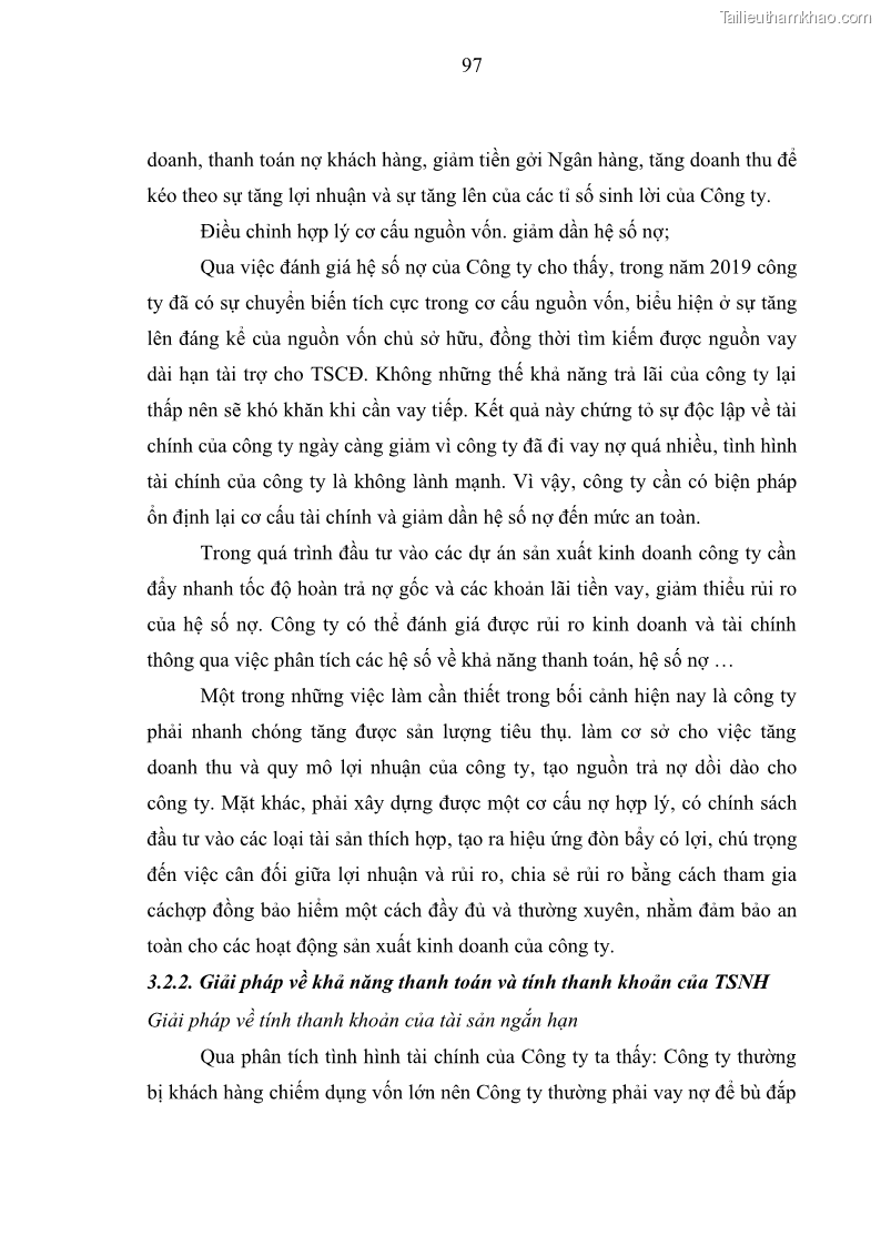 Luận văn thạc sĩ kế toán Phân tích báo cáo tài chính của Công ty Cổ phần Dược Enlie - 10 Trang 109