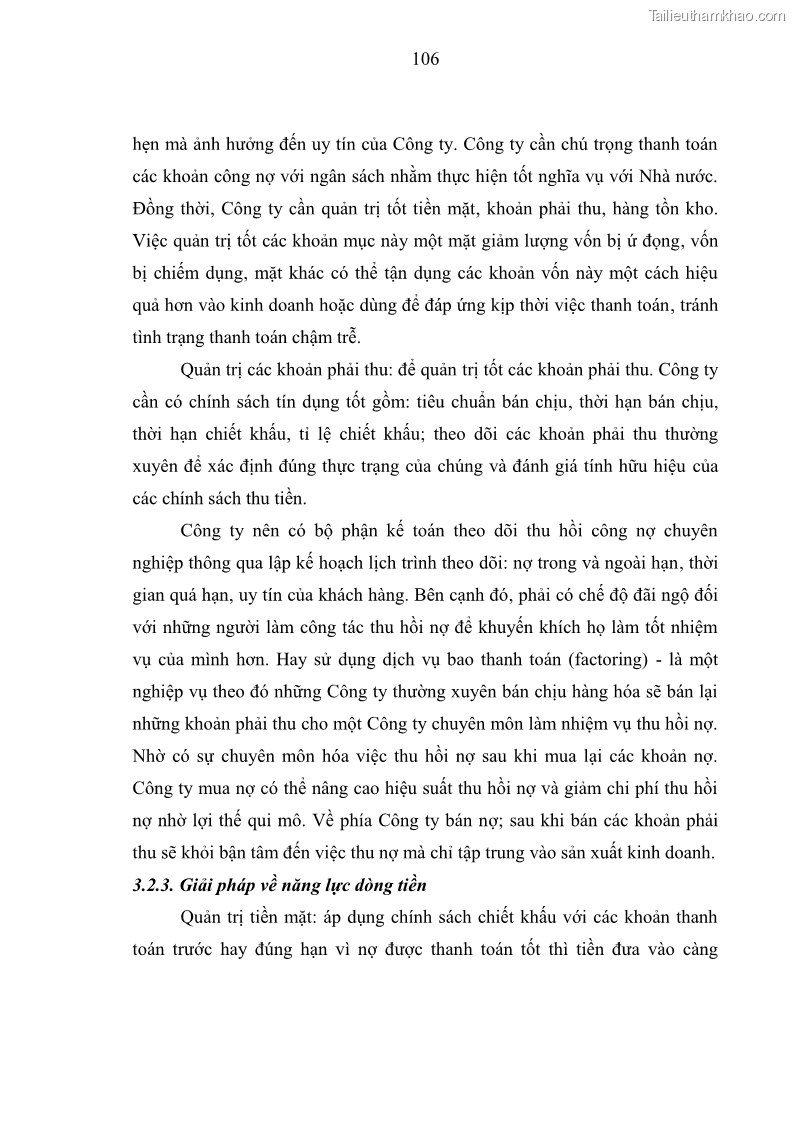 Luận văn thạc sĩ kế toán Phân tích báo cáo tài chính của Công ty Cổ phần Dược Enlie - 10 Trang 118