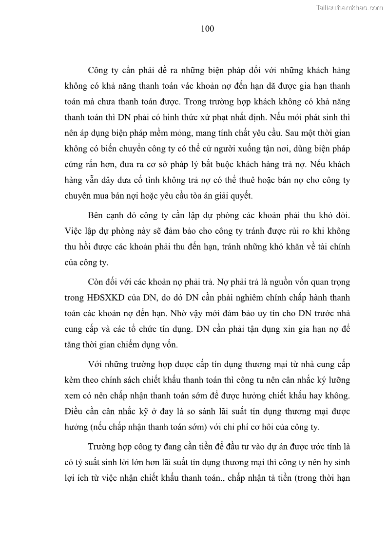 Luận văn thạc sĩ kế toán Phân tích báo cáo tài chính của Công ty Cổ phần Dược Enlie - 10 Trang 112