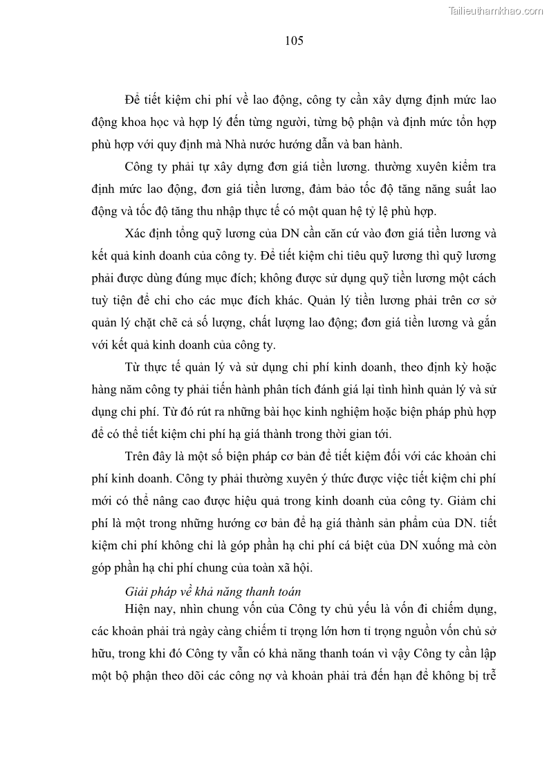 Luận văn thạc sĩ kế toán Phân tích báo cáo tài chính của Công ty Cổ phần Dược Enlie - 10 Trang 117