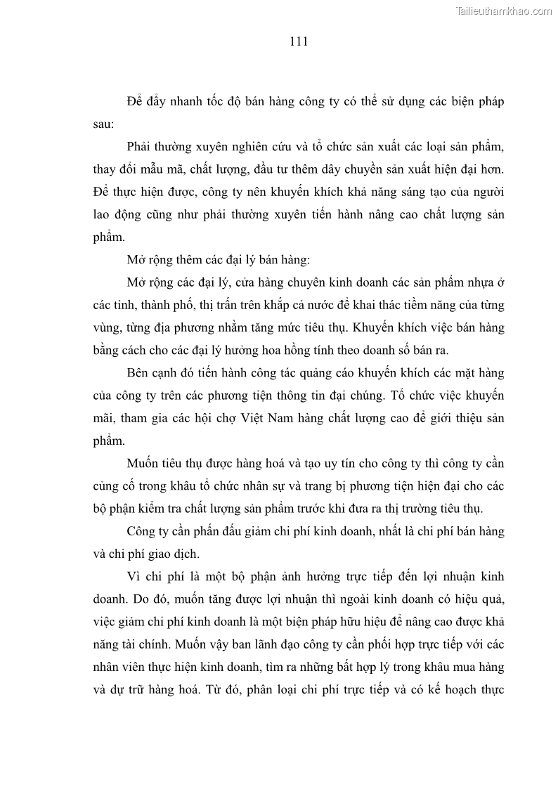 Luận văn thạc sĩ kế toán Phân tích báo cáo tài chính của Công ty Cổ phần Dược Enlie - 11 Trang 123