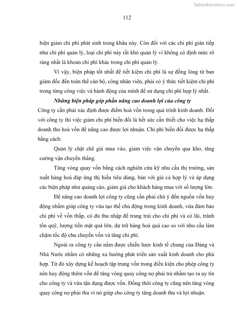 Luận văn thạc sĩ kế toán Phân tích báo cáo tài chính của Công ty Cổ phần Dược Enlie - 11 Trang 124