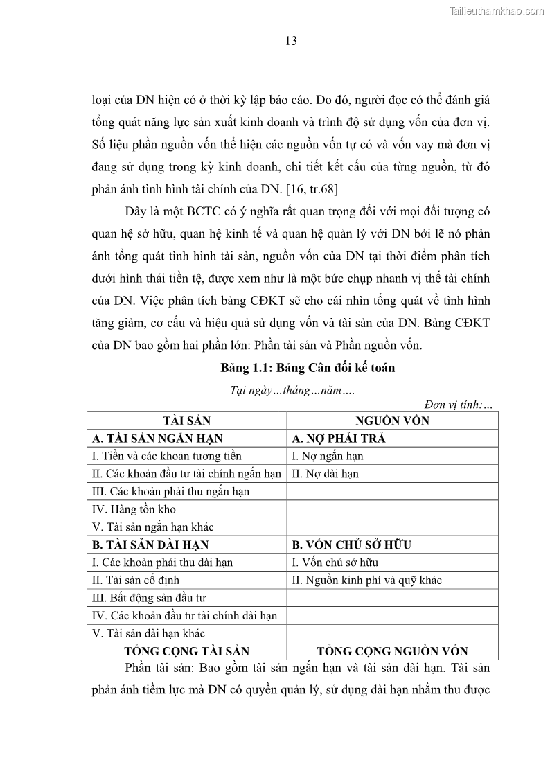 Luận văn thạc sĩ kế toán Phân tích báo cáo tài chính của Công ty Cổ phần Dược Enlie - 2 Trang 24