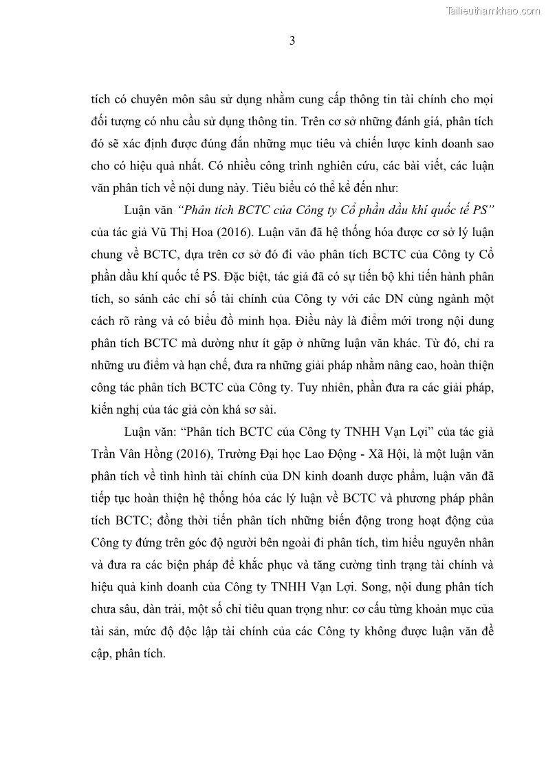 Luận văn thạc sĩ kế toán Phân tích báo cáo tài chính của Công ty Cổ phần Dược Enlie - 2 Trang 14