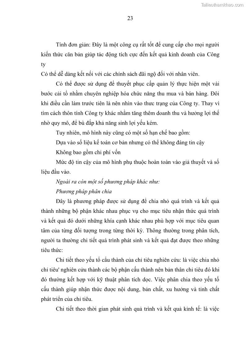 Luận văn thạc sĩ kế toán Phân tích báo cáo tài chính của Công ty Cổ phần Dược Enlie - 3 Trang 34