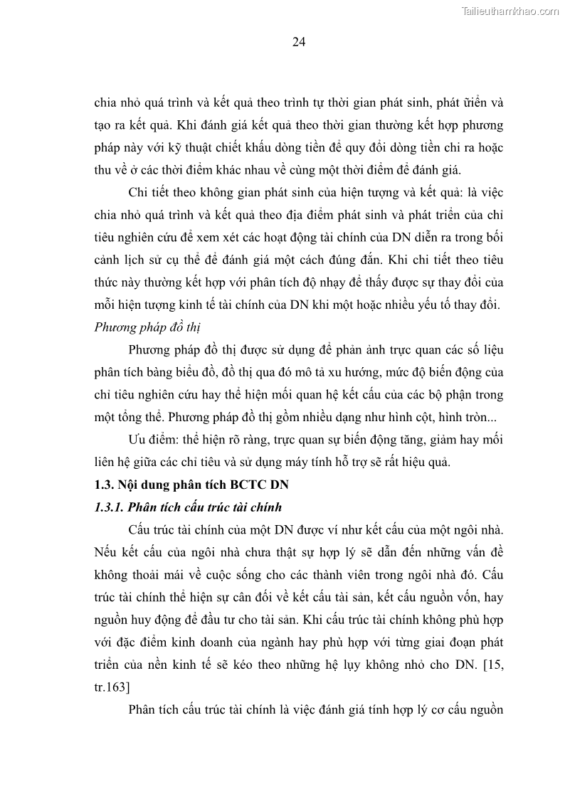 Luận văn thạc sĩ kế toán Phân tích báo cáo tài chính của Công ty Cổ phần Dược Enlie - 3 Trang 35