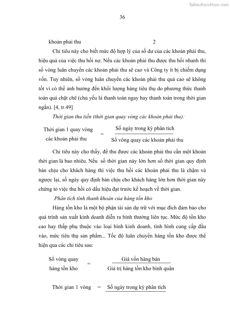 Luận văn thạc sĩ kế toán Phân tích báo cáo tài chính của Công ty Cổ phần Dược Enlie - 4 Trang 47