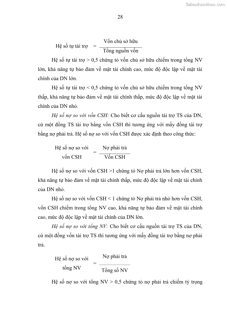 Luận văn thạc sĩ kế toán Phân tích báo cáo tài chính của Công ty Cổ phần Dược Enlie - 4 Trang 39