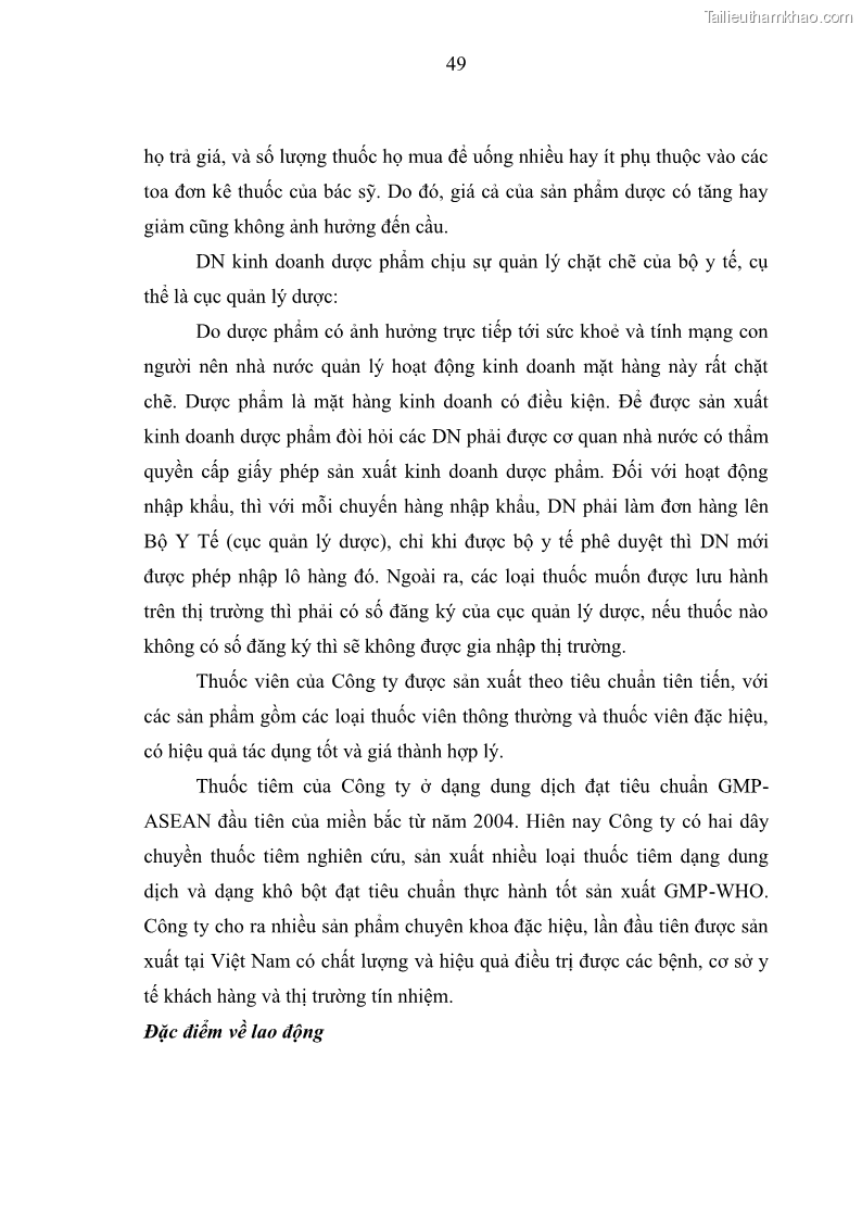 Luận văn thạc sĩ kế toán Phân tích báo cáo tài chính của Công ty Cổ phần Dược Enlie - 5 Trang 60