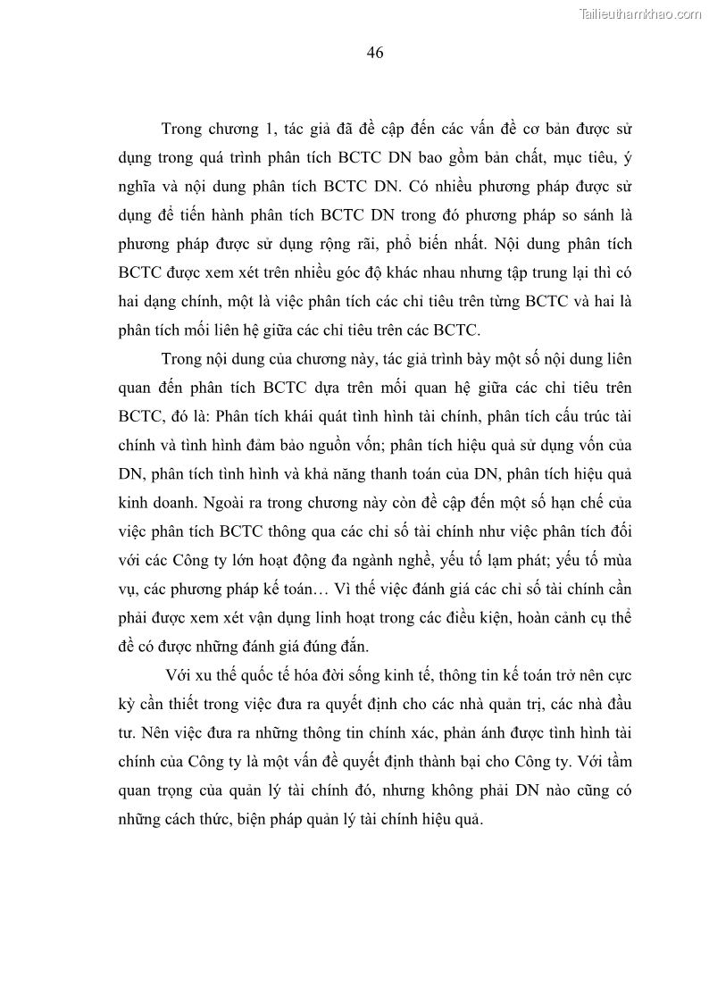 Luận văn thạc sĩ kế toán Phân tích báo cáo tài chính của Công ty Cổ phần Dược Enlie - 5 Trang 57