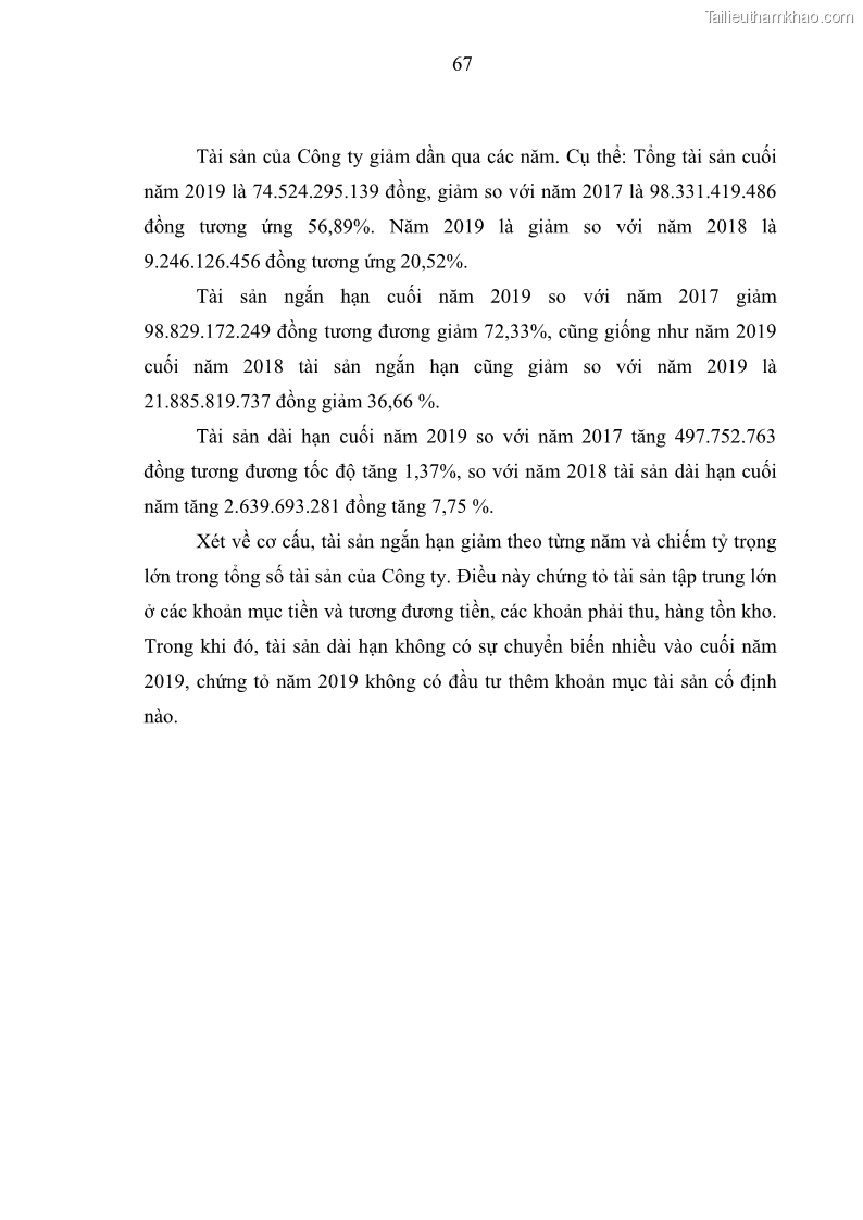 Luận văn thạc sĩ kế toán Phân tích báo cáo tài chính của Công ty Cổ phần Dược Enlie - 7 Trang 79