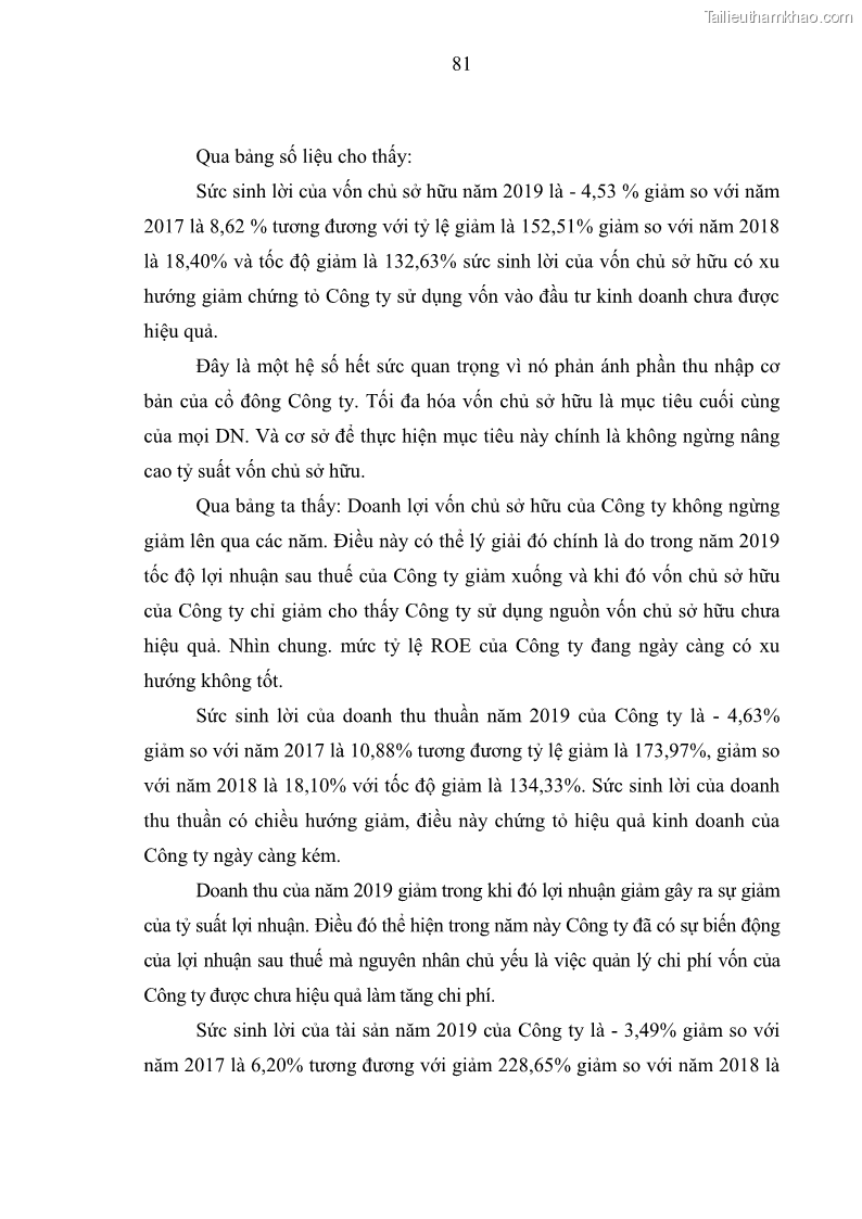 Luận văn thạc sĩ kế toán Phân tích báo cáo tài chính của Công ty Cổ phần Dược Enlie - 8 Trang 93