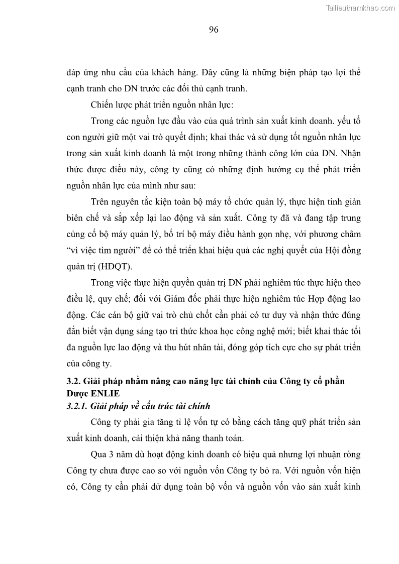Luận văn thạc sĩ kế toán Phân tích báo cáo tài chính của Công ty Cổ phần Dược Enlie - 9 Trang 108