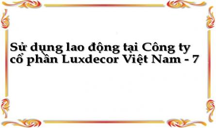 Giới Thiệu Khái Quát Về Công Ty Cổ Phần Luxdecor Việt Nam