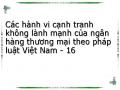 Các hành vi cạnh tranh không lành mạnh của ngân hàng thương mại theo pháp luật Việt Nam - 16