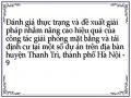 Đánh giá thực trạng và đề xuất giải pháp nhằm nâng cao hiệu quả của công tác giải phóng mặt bằng và tái định cư tại một số dự án trên địa bàn huyện Thanh Trì, thành phố Hà Nội - 9