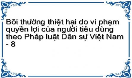 Thực Tiễn Áp Dụng Các Quy Định Của Pháp Luật Dân Sự Việt Nam Về Bồi Thường Thiệt Hại Do