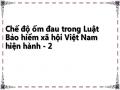 Chế độ ốm đau trong Luật Bảo hiểm xã hội Việt Nam hiện hành - 2