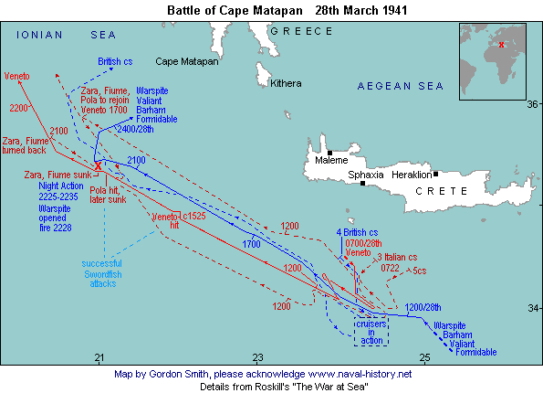 Nguồn http www naval history net MapB1941 Matapan GIF Hình 2 5 Trận chiến ở mũi Matapan 4