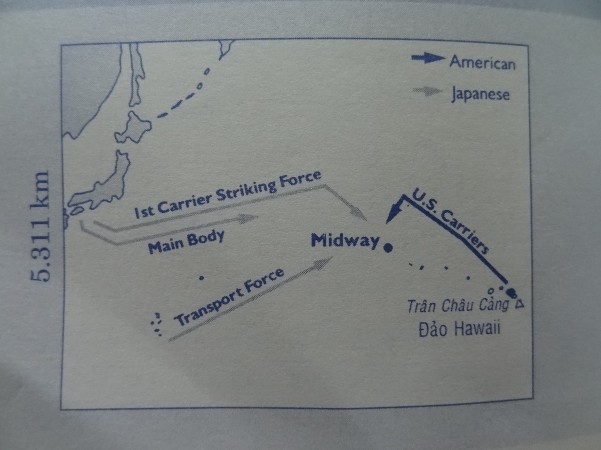 Nguồn Robin cross Bách khoa toàn thư chiến tranh Hình 3 2 Hải chiến Midway 1