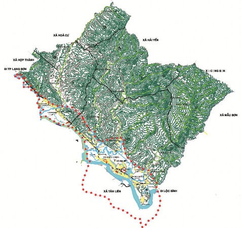 Hình 3 2 Xã Gia Cát b Địa hình địa mạo Gia Cát nằm trong vùng địa hình núi cao 2