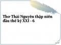 Thơ Thái Nguyên thập niên đầu thế kỷ XXI - 6