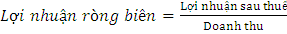 Nguồn Phòng Kế toán – Tài chính Hình 2 10 Một số chỉ tiêu lợi nhuận của 5