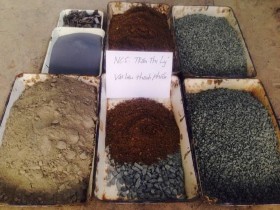 Hình 1 Chuẩn bị vật liệu Sử dụng máy trộn cưỡng bức như Hình 4 Cân vật 5