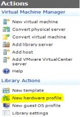 Hình 3 24 Các tác vụ liên quan đến Library Sau khi chọn New Hardware Profile màn hình 4
