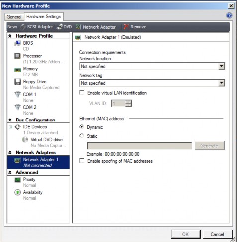 Hình 3 26 Thiết lập thông số phần cứng Sau khi hoàn tất các lựa chọn thì 6