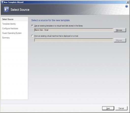 Hình 3 29 Chọn nguồn dùng để tạo Template Sau khi chọn nguồn thích hợp để 9