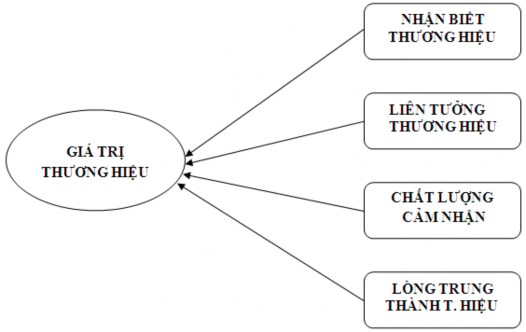 Hình 1 5 Mô hình giá trị thương hiệu của TS Nguyễn Đình Thọ và TS Nguyễn Thị 4
