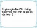 Truyện ngắn Ma Văn Kháng thời kỳ đổi mới nhìn từ góc độ văn hóa - 2