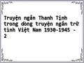 Truyện ngắn Thanh Tịnh trong dòng truyện ngắn trữ tình Việt Nam 1930-1945 - 2