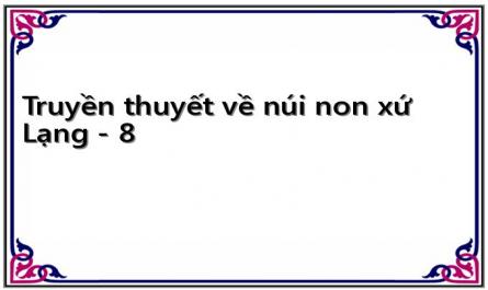 Nhân Vật Trong Truyền Thuyết Về Núi Non Xứ Lạng