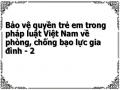 Bảo vệ quyền trẻ em trong pháp luật Việt Nam về phòng, chống bạo lực gia đình - 2
