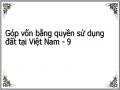Một Số Nhược Điểm Và Nguyên Nhân Cơ Bản Dẫn Đến Các Nhược Điểm Trong Pháp Luật Về Góp Vốn Bằng Quyền Sử Dụng Đất Ở Việt Nam