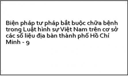 Thực Tiễn Áp Dụng Biện Pháp Bắt Buộc Chữa Bệnh Trong Bộ Luật Hình Sự Việt Nam Hiện Hành