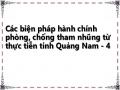 Các biện pháp hành chính phòng, chống tham nhũng từ thực tiễn tỉnh Quảng Nam - 4