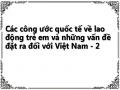 Các công ước quốc tế về lao động trẻ em và những vấn đề đặt ra đối với Việt Nam - 2