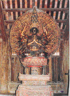 Vũ nữ múa Tượng phật bà nghìn mắt nghìn tay Điêu khắc Chăm Thông tin phản 2