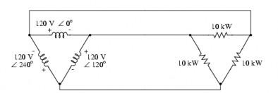 4 13 Cho mạch như hình vẽ Tính dòng trên các pha nguồn và tải 4 14 Cho mạch như 1