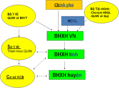 Hình 1 2 Mô hình Hệ thống Tổ chức BHXH BHXH Việt Nam là cơ quan thuộc Chính phủ 1