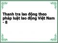 Khái Quát Thực Trạng Tổ Chức Và Hoạt Động Của Thanh Tra Lao Động Tại Việt Nam Hiện Nay