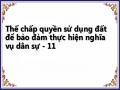 Thế chấp quyền sử dụng đất để bảo đảm thực hiện nghĩa vụ dân sự - 11