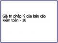 Giá trị pháp lý của báo cáo kiểm toán - 10